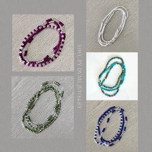 Stretch Beaded Anklets